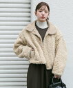 【SALE/50%OFF】KBF マルチWAYボアジャケット ケービーエフ ジャケット・アウター その他のジャケット・アウター ベージュ ブラック ホワイト【送料無料】