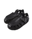 BEAVER CLARKS/クラークス Meare Buckle メンズメアバックル (ブラックレザー) ビーバー シューズ・靴 サンダル ブラック【送料無料】