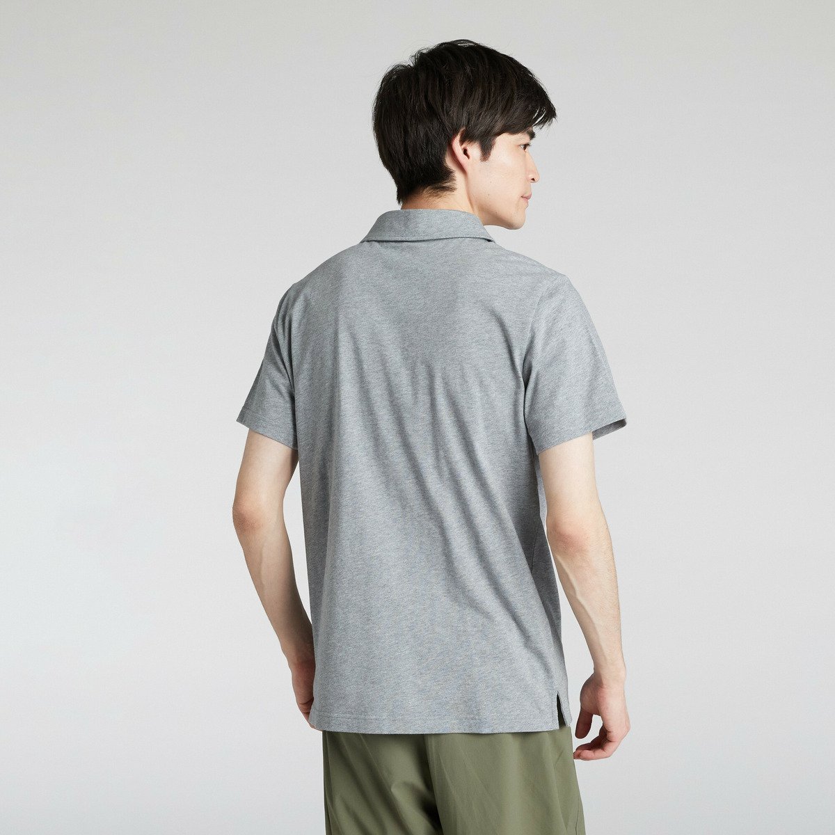 【SALE／30%OFF】PUMA メンズ ベーシック ワンポイント 半袖 ポロシャツ プーマ トップス ポロシャツ グレー