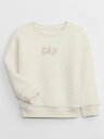 【SALE／54 OFF】GAP (K)babyGap GAPロゴ ボア スウェット トレーナー ギャップ トップス スウェット トレーナー ホワイト ネイビー ブラック