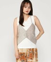 【SALE/20%OFF】Gready Brilliant Gready Brilliant/(W)レース×ジャガードビスチェ グレディブリリアン トップス そ...