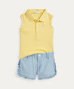 【SALE/30%OFF】POLO RALPH LAUREN (ベビー)コットン ポロシャツ & シャンブレー ショートパンツ セット ラルフローレン マタニテ...