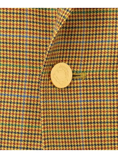 J. Press A.W.C. Gun Club Check Sack Blazer BZOVKM0006: Yellow J. Press A.W.C. Gun Club Check Sack Blazer BZOVKM0006: Yellow