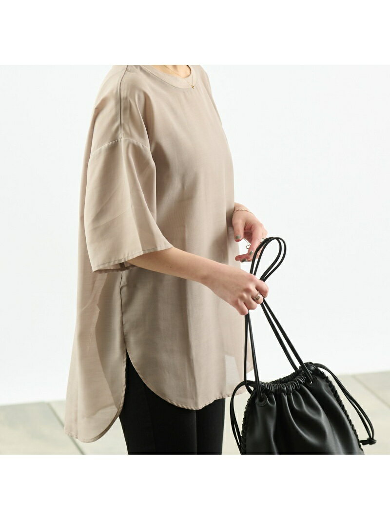 COLONY 2139 【WEB・一部店舗限定】エステルシアープルオーバー コロニー トゥーワンスリーナイン トップス シャツ・ブラウス ブラック ブラウン ピンク ホワイト グレーのサムネイル