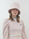 【SALE/30%OFF】CELFORD 【CELFORD GOLF】 ロゴプリントバケットハット セルフォード スポーツ・アウトドア用品 ゴルフグッズ ピンク...