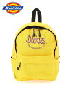 Dickies DICKIES/(K)DK HW LOGO PRINT DAYPACK ハンドサイン バッグ リュック・バックパック ブラック ブルー イエロー...