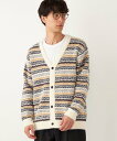 【SALE/55%OFF】SHIPS Colors SHIPS Colors:<洗濯機可能>シャギー ジャカード Vネック カーディガン シップス トップス カ...