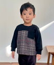 【SALE/10%OFF】COMME CA ISM グレンチェック柄 ジャカードトレーナー(ベビーサイズ) コムサイズム マタニティウェア・ベビー用品 その他の...