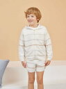 【SALE/30%OFF】gelato pique 【KIDS】スムーズィーカラフルボーダーショートパンツ ジェラートピケ パンツ その他のパンツ ピンク ホワイト【送料無料】