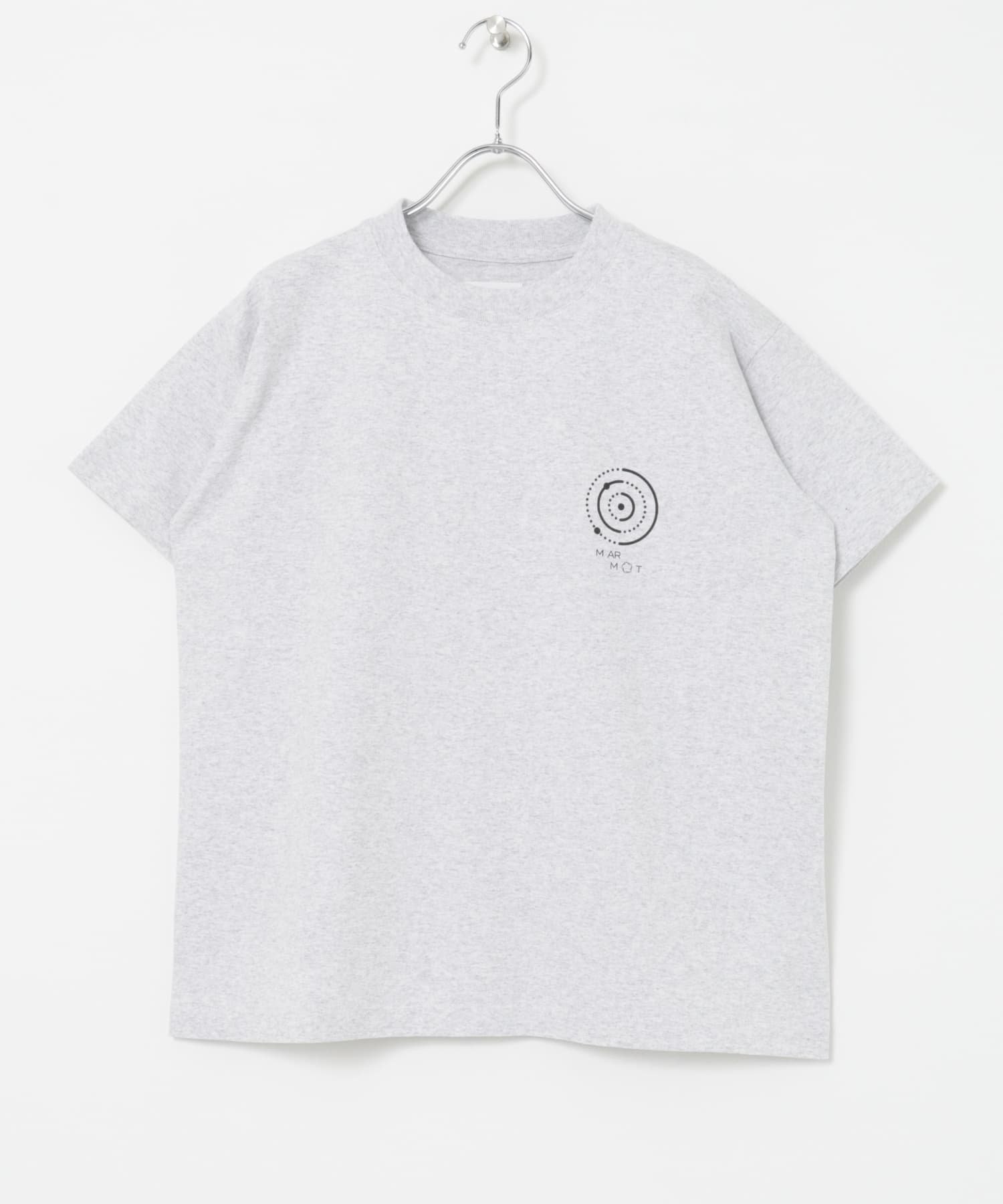 URBAN RESEARCH MARMOT CAPITAL CIRCLE SHORT-SLEEVE アーバンリサーチ トップス カットソー・Tシャツ グレー【送料無料】