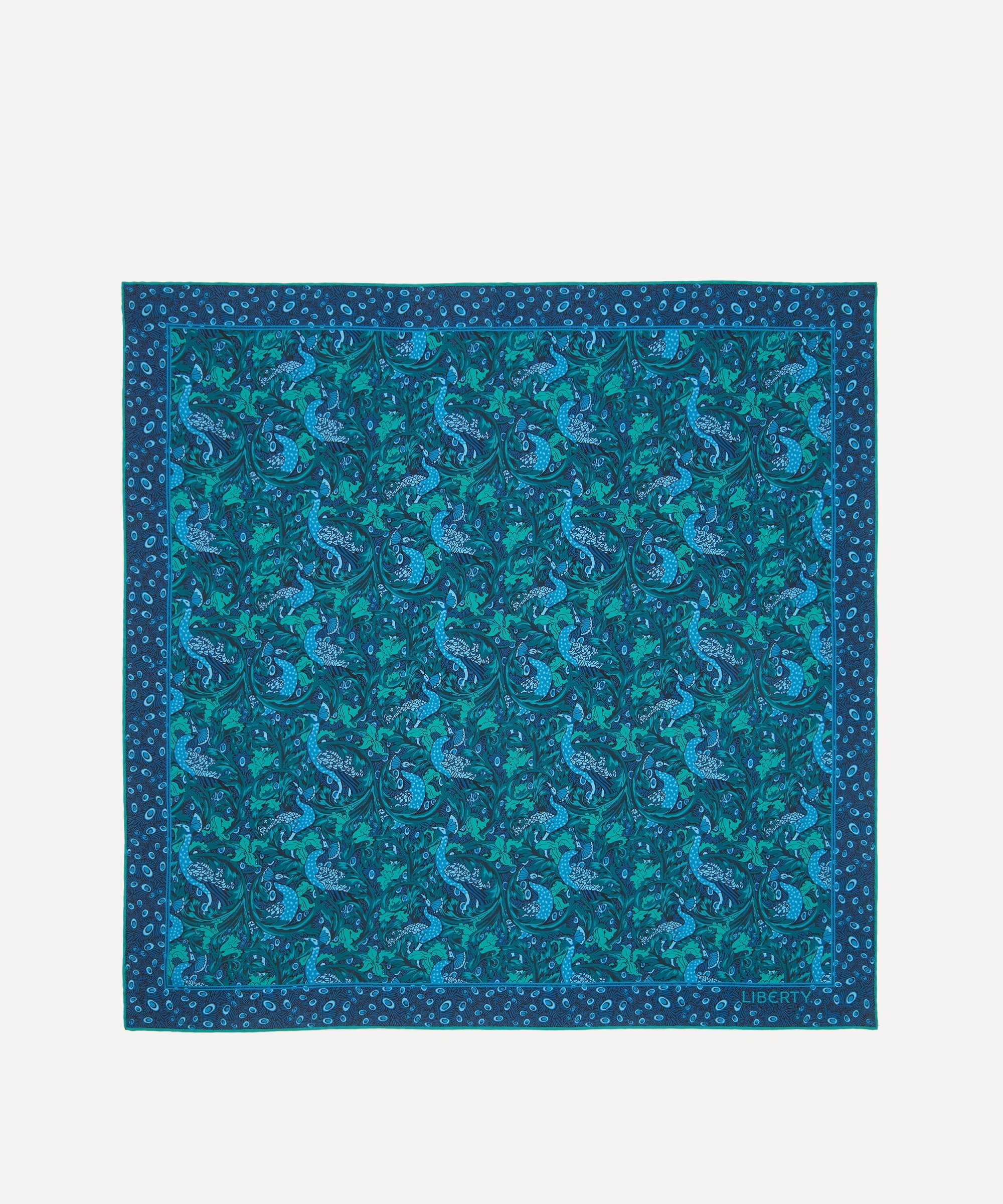 LIBERTY LIBERTY.(リバティ)ゼフィリーヌ 70x70 シルク スカーフ リバティ フ ...