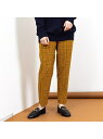 【SALE/70%OFF】Rouge vif la cle チェックテーパードパンツ ルージュ・ヴィフ ラクレ パンツ その他のパンツ イエロー オレンジ【送料無料】