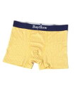 BAYFLOW (M)ロゴリブラインアンダー ベイフロー インナー・ルームウェア ボクサーパンツ・トランクス グレー イエロー
