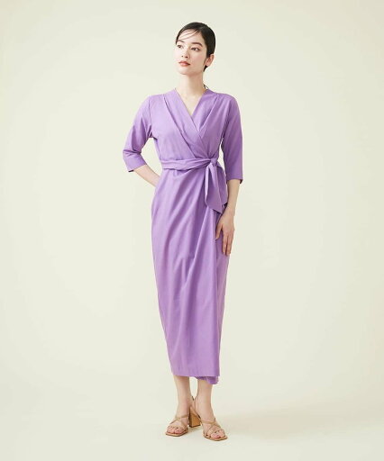Sybilla 【SYBILLA DRESS】カシュクールラップジャンプスーツ シビラ オールインワン・オーバーオール オーバーオール・サロペット ネイビー パープル【送料無料】 Sybilla 【SYBILLA DRESS】カシュクールラップジャンプスーツ シビラ オールインワン・オーバーオール オーバーオール・サロペット ネイビー パープル【送料無料】