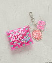 Me% 【ANGEL BLUE】クリアポーチ ローリーズファーム 財布・ポーチ・ケース ポーチ ピンク ブルー
