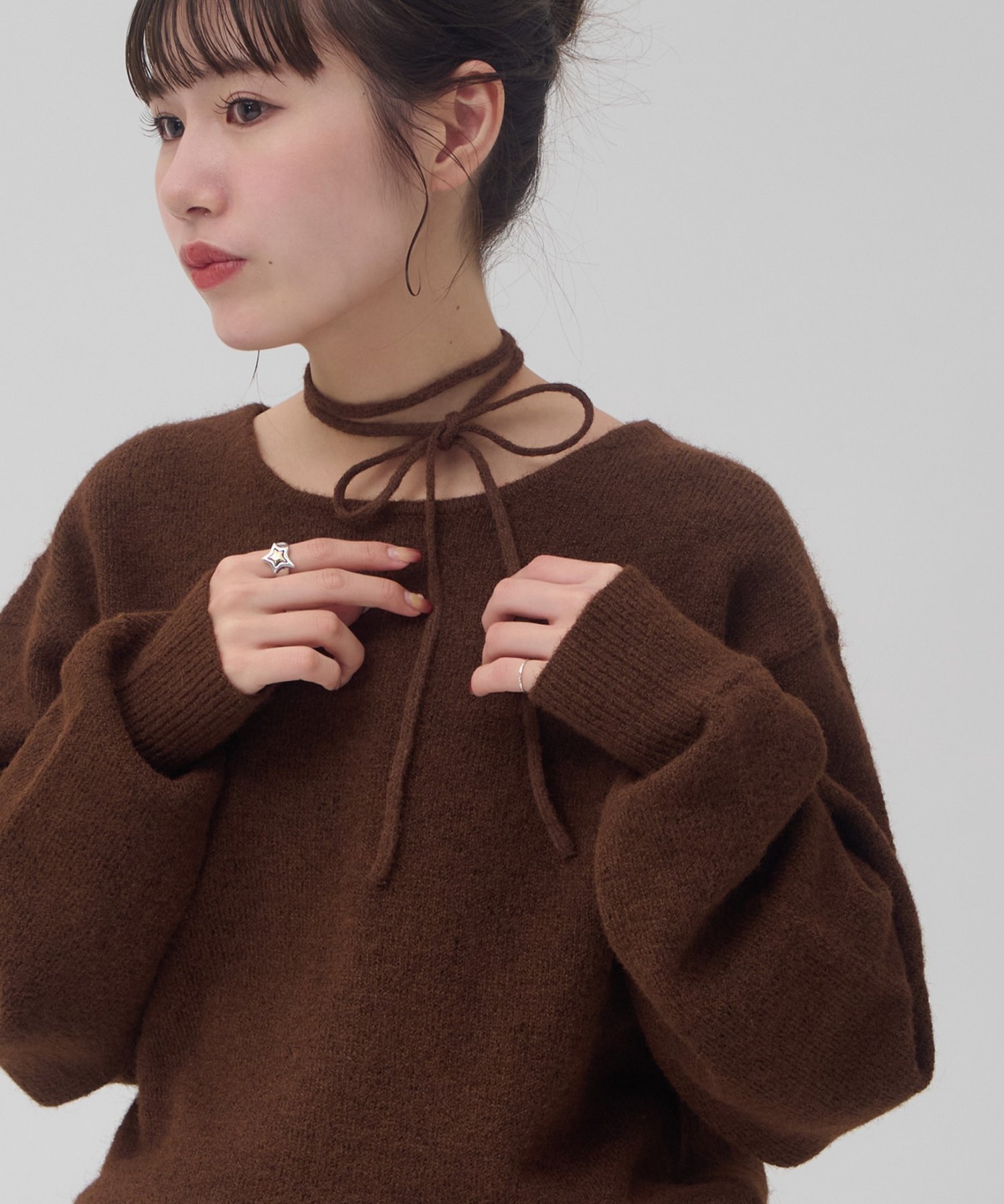 Discoat 《新色追加!》【umm./アレンジ動画あり】チョーカープルオーバー ディスコート トップス ニッ..