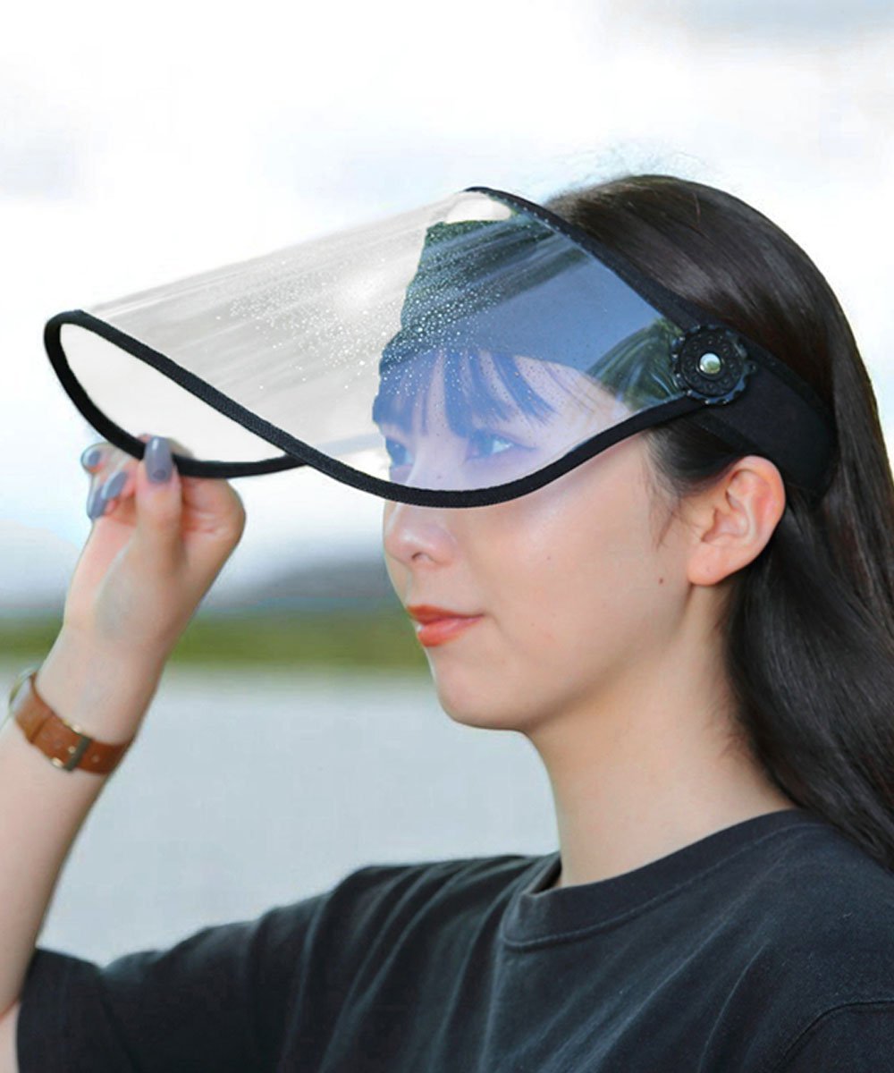 BACKYARD FAMILY レインバイザー ローラ 帽子 その他の帽子 透明