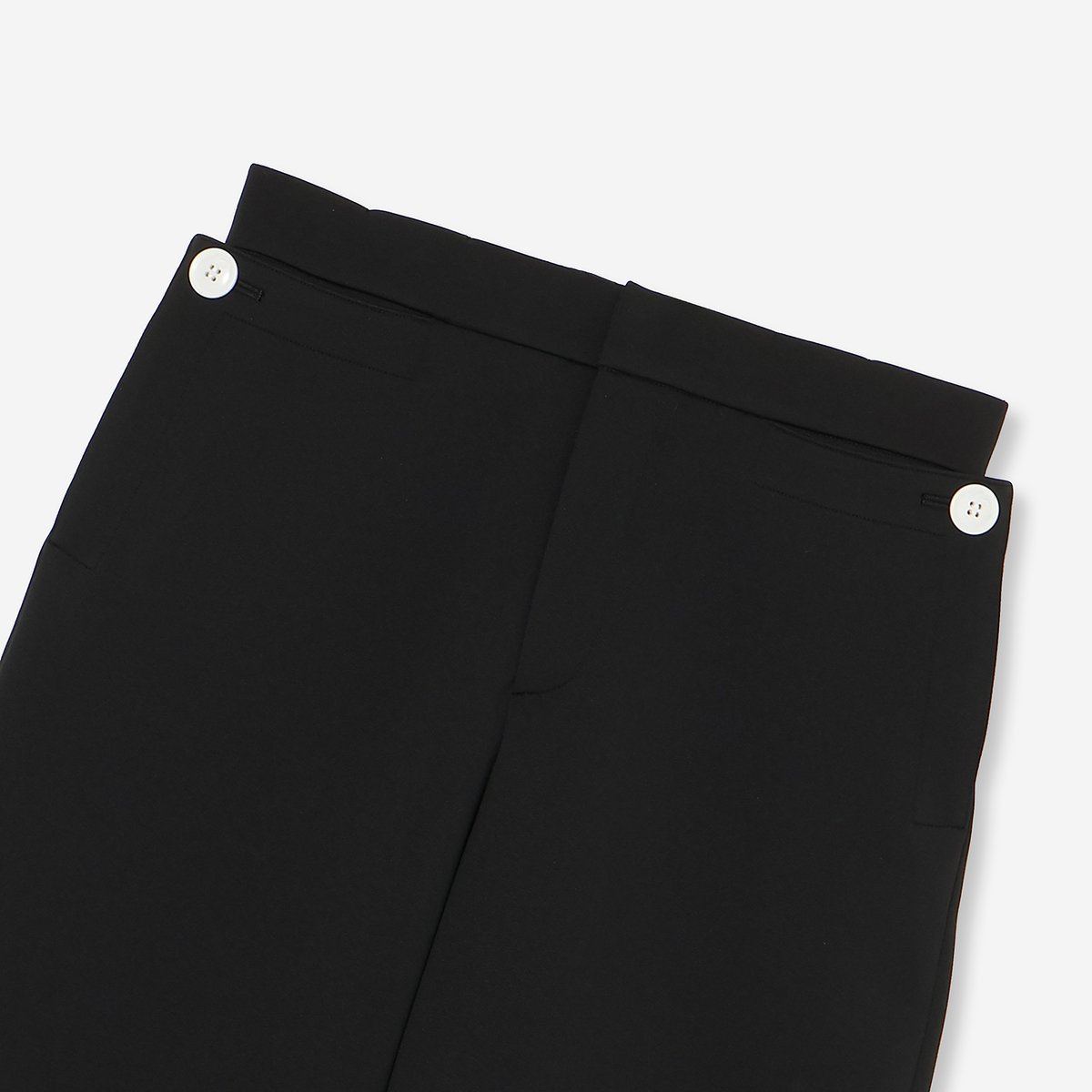 R-ISM 【セットアップ対応・洗える・S/M/Lサイズ】スキューバパンツ リズム パンツ チノパンツ ブラック