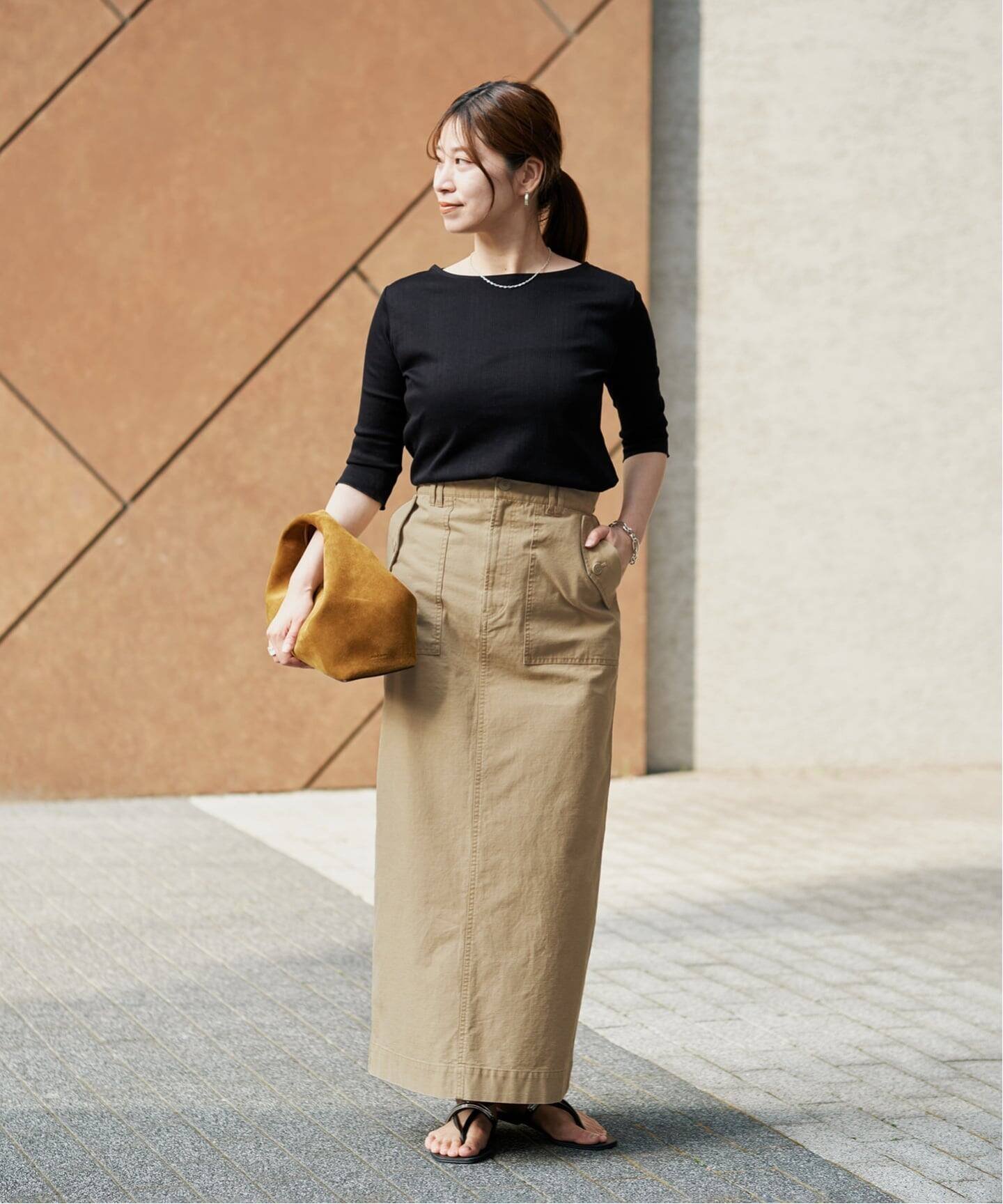 VERMEIL par iena 《追加》Ballet neck RIB プルオーバー ヴェルメイユ パー イエナ トップス カットソー・Tシャツ ホワイト ブラック