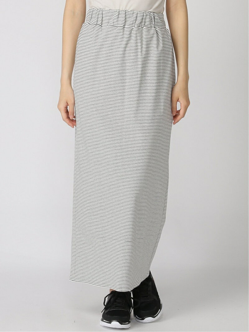 【SALE／65%OFF】mystic ボーダータイトスカート パル グループ アウトレット スカート その他のスカート ホワイト ピンク ブラックのサムネイル