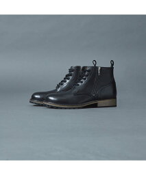 アルフレッド・バニスター ブーツ メンズ alfredoBANNISTER 【SHOO IN SHOE】ダブルジップ ブーツ 一部店舗+WEB限定 アルフレッド・バニスター シューズ・靴 ブーツ ブラック ブラウン ネイビー【送料無料】