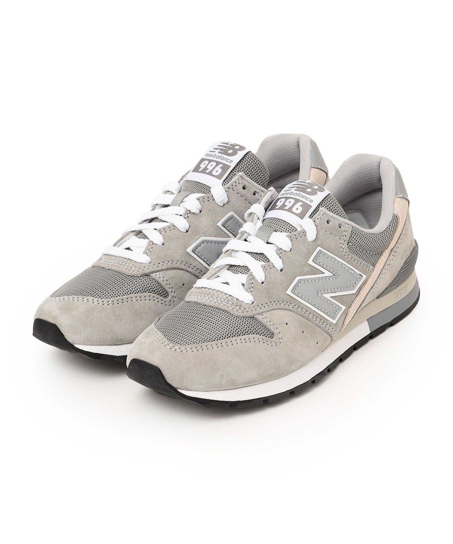 SHIPS WOMEN New Balance:CM996 シップス シューズ 靴 スニーカー グレー ホワイト【送料無料】