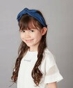 a.v.v [KIDS]リボンカチューシャ アー・ヴェ・ヴェ ヘアアクセサリー その他のヘアアクセサリー ブルー ブラック