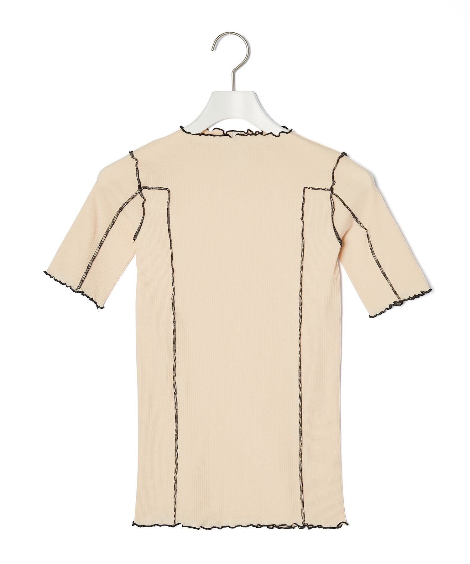 【BASERANGE(ベースレンジ)】OMATO 3/4 TEE アダムエロペ トップス カットソー・Tシャツ ブラック ホワイト