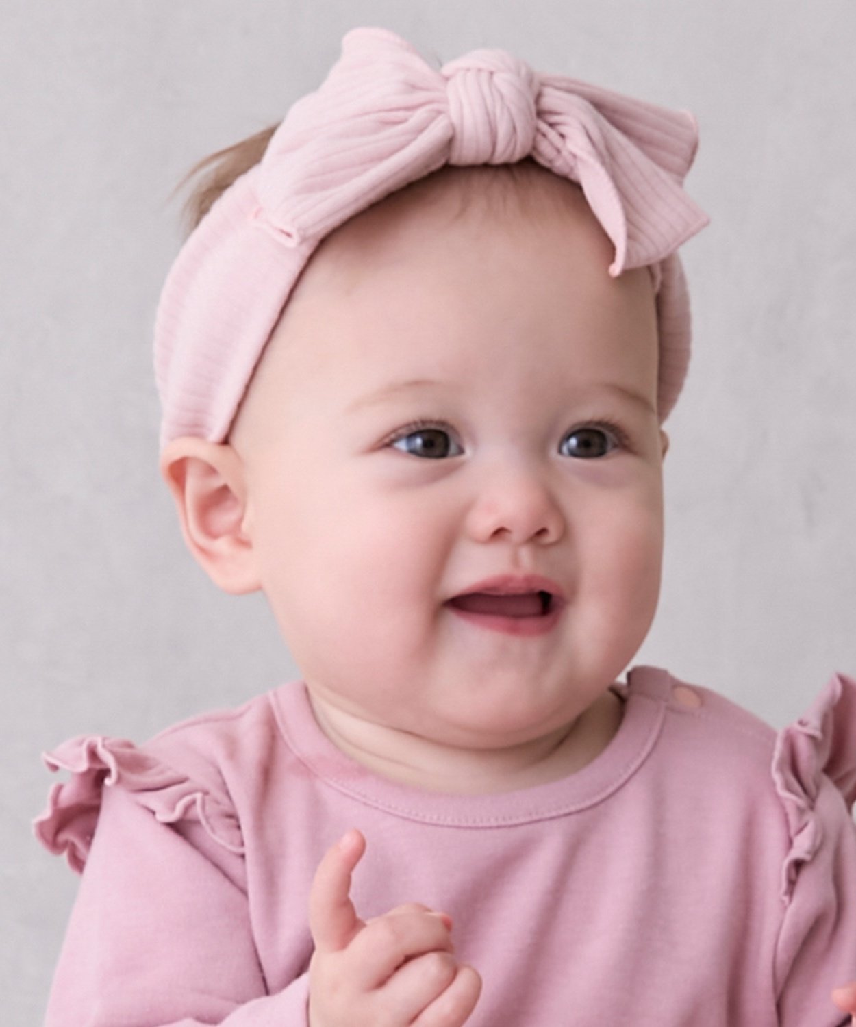 petit main リボンヘアバンド ナルミヤオンライン マタニティウェア・ベビー用品 その他のベビーグッズ ブルー ピンク ベージュ ホワイト 3