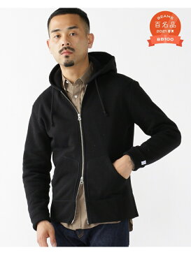 BEAMS MEN LOOPWHEELER*BEAMS PLUS / 別注 スリム スウェットパーカー ビームス メン カットソー スウェット グレー ホワイト ネイビー【送料無料】