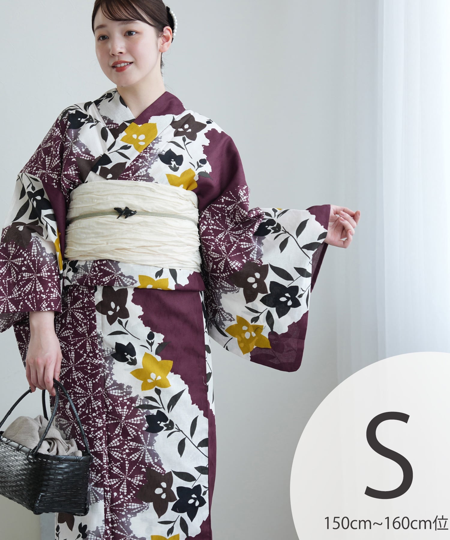 楽天市場】桔梗（サイズ（S/M/L）S）（浴衣｜和服）：レディース
