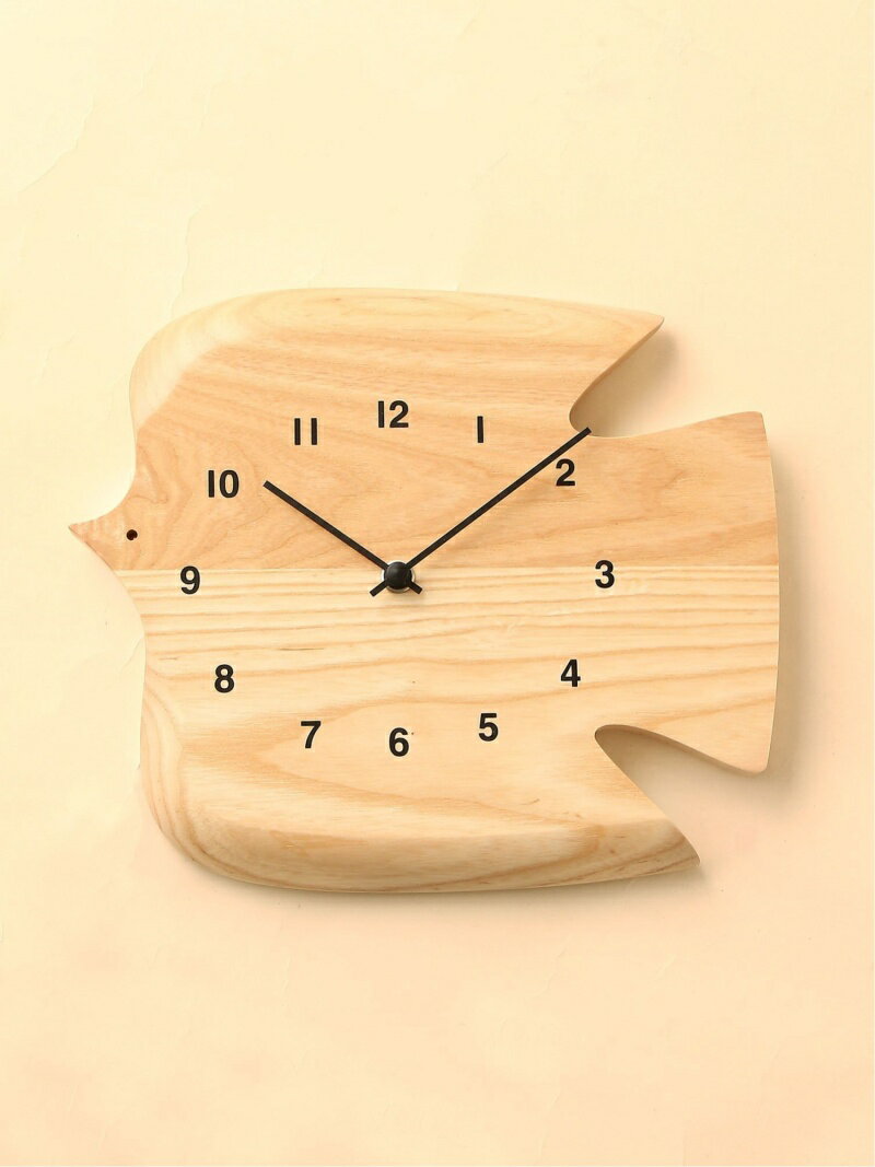 studio CLIP SコルッカロロWALLクロック スタディオクリップ インテリア・生活雑貨 その他のインテリア・生活雑貨 ベージュ ブラウン【送料無料】のサムネイル