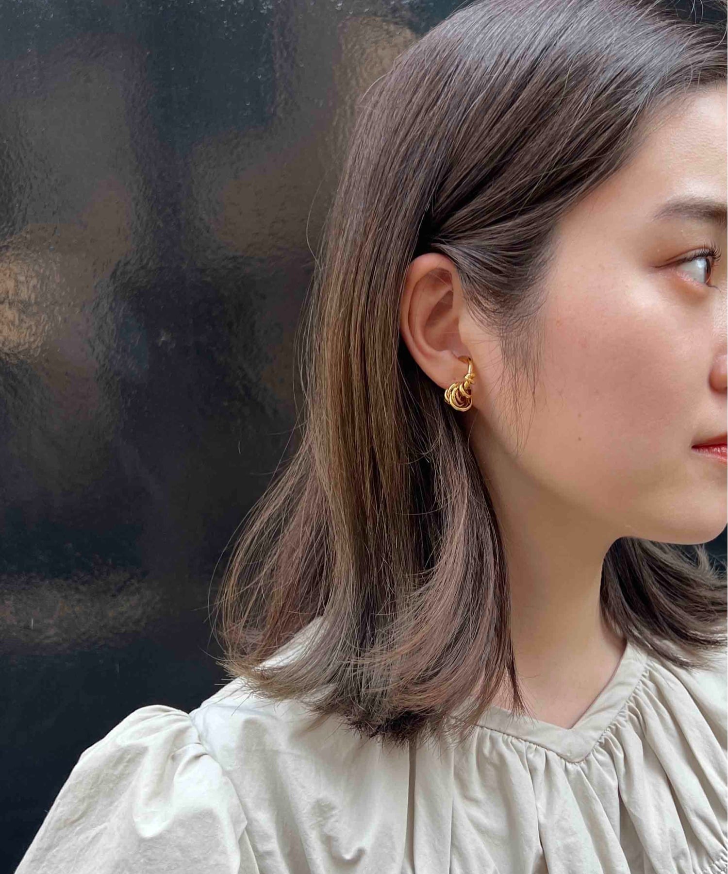 LAPUIS LAPUIS/Coil Around イヤカフ キャセリーニ アクセサリー・腕時計 イヤリング・イヤーカフ シルバー ゴールド【送料無料】