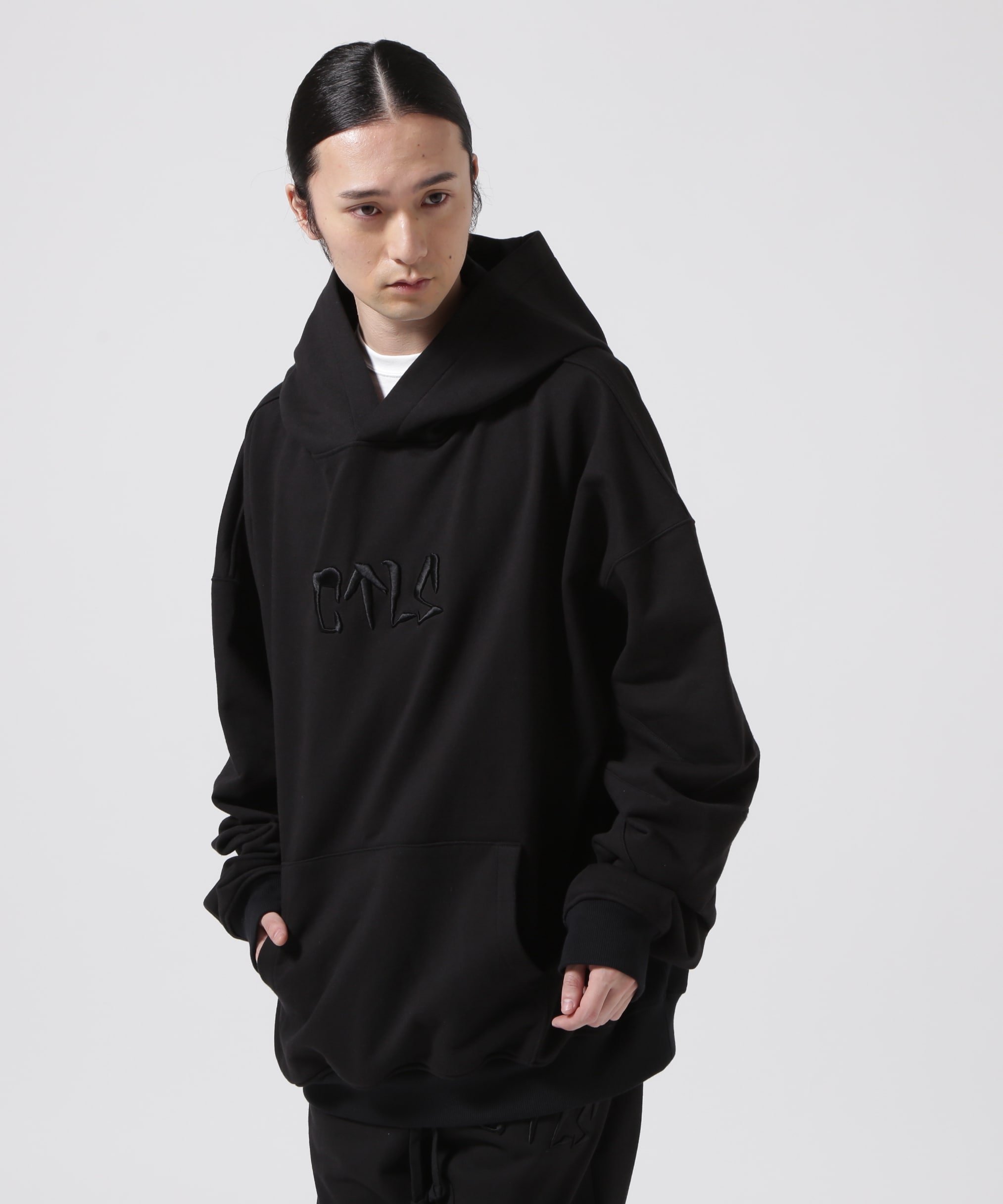 ROYAL FLASH CTLS/シーティーエルエス/usual hoodie BLK BLK ロイヤルフラッシュ トップス パーカー フーディー ブラック【送料無料】