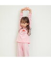 【SALE/30%OFF】BREEZE WEB限定 バラエティユニ長袖パジャマ エフオーオンラインストア インナー・ルームウェア パジャマ ピンク グレー ホワ...