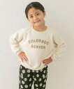 【SALE/50%OFF】URBAN RESEARCH DOORS 『親子リンク』パイル刺繍ロゴスウェット(KIDS) アーバンリサーチドアーズ トップス その...
