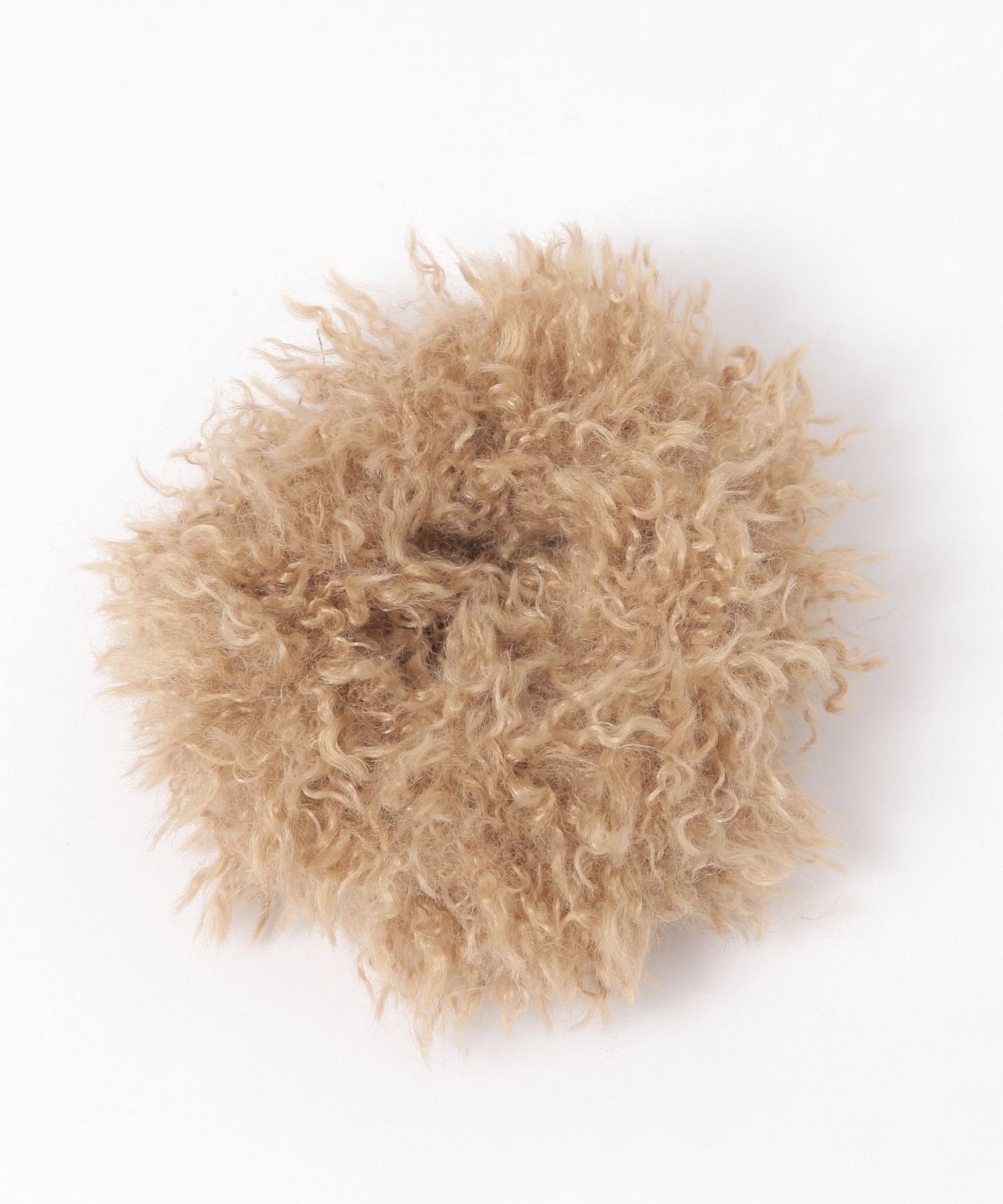 【SALE／60%OFF】GLOBAL WORK フェイクファーシュシュ/251957 グローバルワーク ヘアアクセサリー ヘアゴム ホワイト ベージュ ブラックのサムネイル