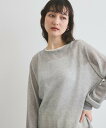 【SALE/50%OFF】ketty 麻タッチハイショクプルオーバー≪手洗い可能≫ ケティ トップス ニット イエロー ホワイト