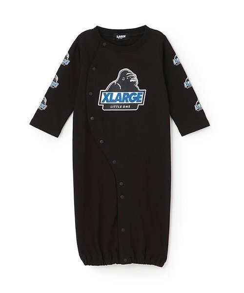 XLARGE KIDS 袖OGプリント長袖2WAYオール ナルミヤオンライン マタニティウェア・ベビー用品 ロンパー..
