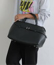 U by SPICK&SPAN 《予約》AULENTTI/オウレンティ BELT付き TOTE ABG ユーバイスピックアンドスパン バッグ トートバッグ ブラック【送料無料】
