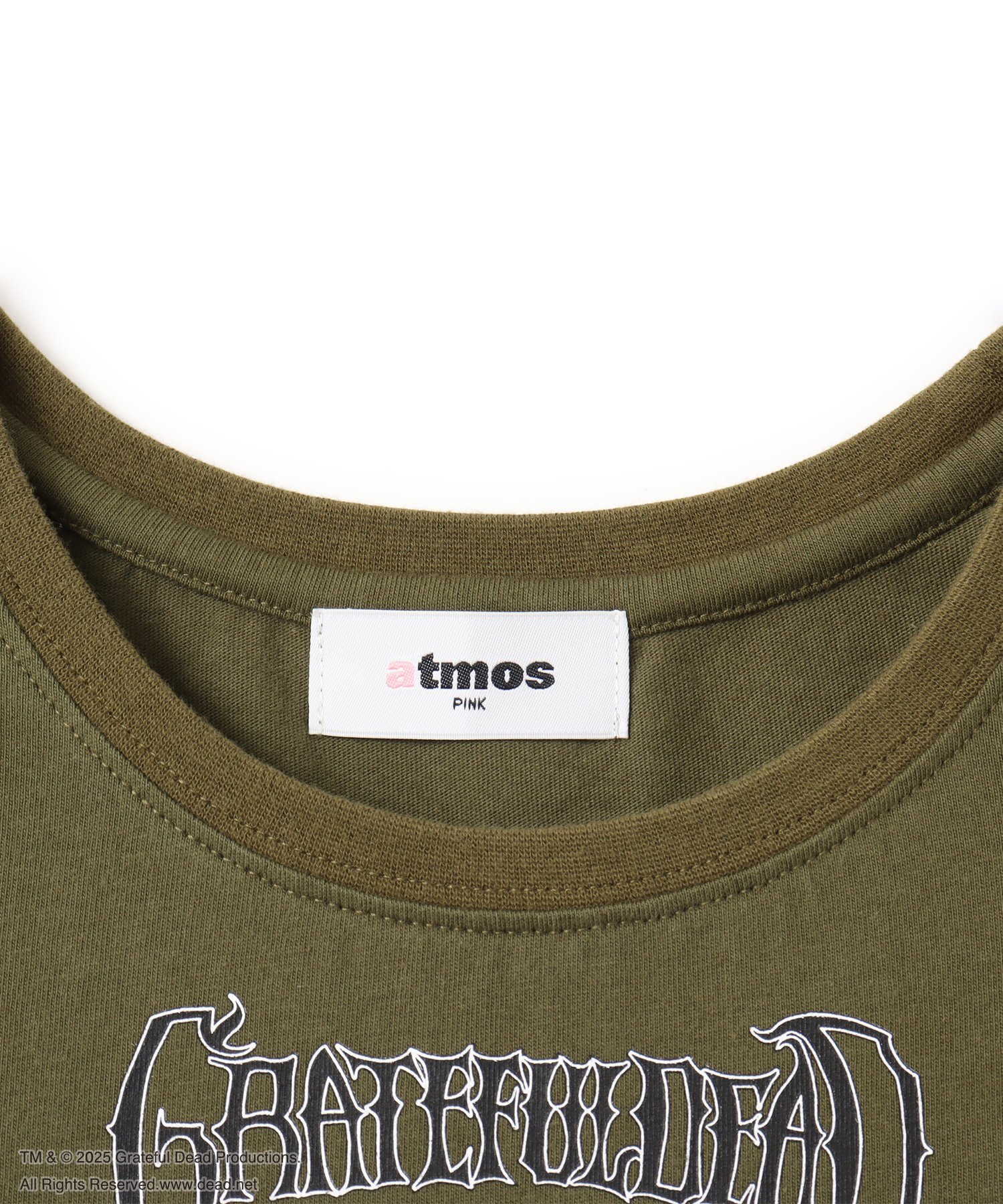 atmos pink atmos pink Grateful Dead Mini T-shirt GREEN アトモス トップス カットソー・Tシャツ グリーン
