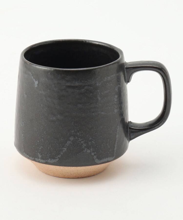 212 KITCHEN STORE 美濃焼 赤土マグカップ 黒 ＜ハレとケ＞ トゥーワントゥーキッチンストア 食器・調..