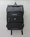 KANGOL KANGOL/ビッグポケットスクエアバックパック/大容量 エー.エム.エス. バッグ リュック・バックパック ブラック【送料無料】(4)