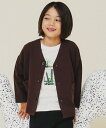 【SALE/40%OFF】THE SHOP TK 【120-160】カットジョーゼットジャケット/セットアップ可・洗濯機OK ザ ショップ ティーケー トップス...