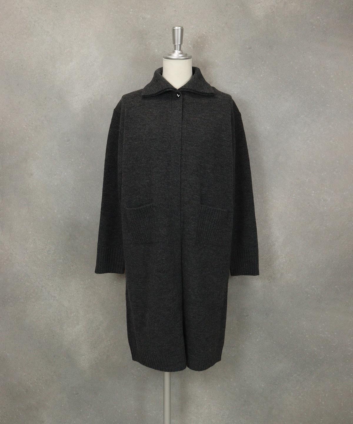 【SALE／30%OFF】STUDIO PICONE ウール100%ロングニットカーディガン スタジオピッコーネ トップス カーディガン ブルー グレー ホワイト ベージュ【送料無料】