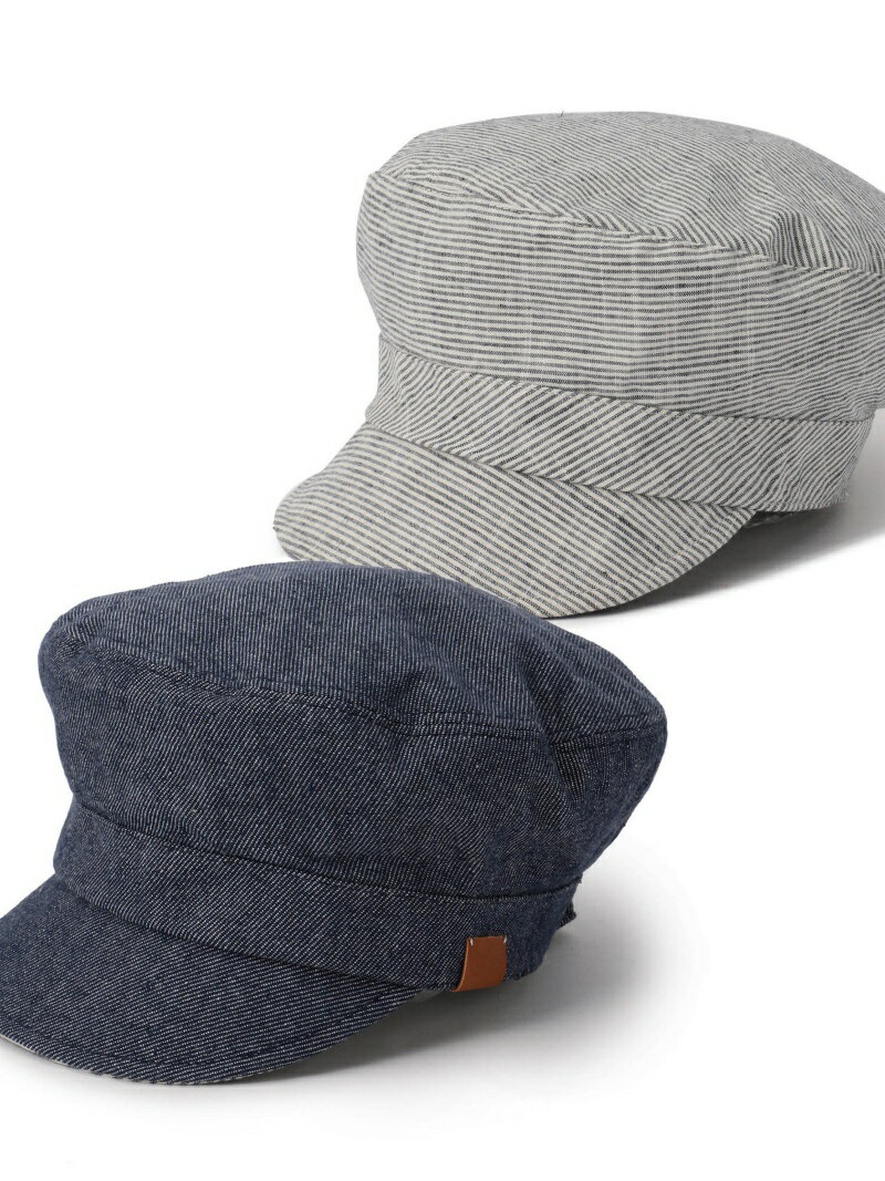 Afternoon Tea LIVING EK81 リバーシブルUVキャスケット アフタヌーンティー・リビング 福袋・ギフト・その他 その他 ネイビー グレーのサムネイル