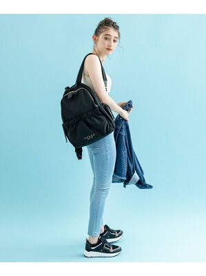 TOCCA 【WEB限定&一部店舗限定】SANA BACKPACK バックパック トッカ バッグ リュック・バックパック ブラック ベージュ ブルー【送料無料】