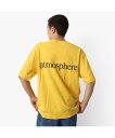 atmos atmosphere Logo T-shirts YELLOW 23FA-I アトモスピンク トップス ノースリーブ・タンクトップ イエロー【送料無料】