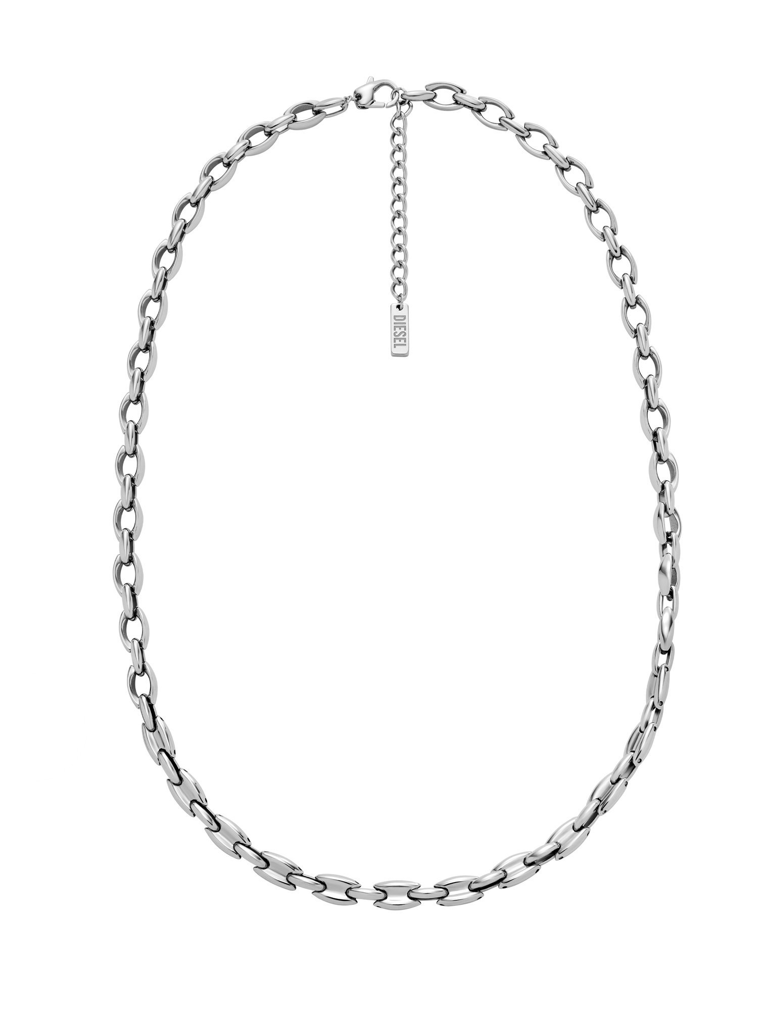 DIESEL ディーゼル アクセサリー メンズ ネックレス シルバー DX1582040 ウォッチステーションインターナショナル アクセサリー・腕時計 ネックレス シルバー【送料無料】のサムネイル