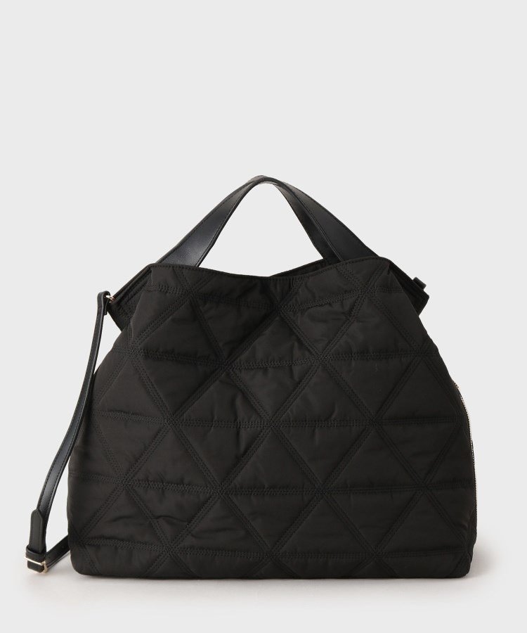 UNTITLED 【追加】キルティングビッグトート アンタイトル バッグ トートバッグ ブラック ベージュ【送料無料】